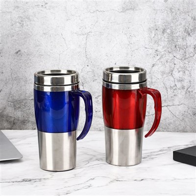 Cană din plastic de 15 oz cu mâner